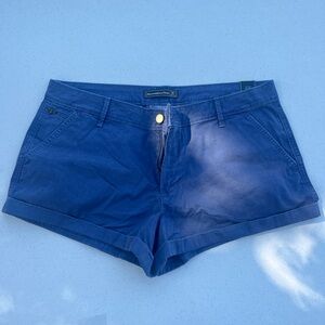 Abercrombie & Fitch Navy Blue Women Shorts